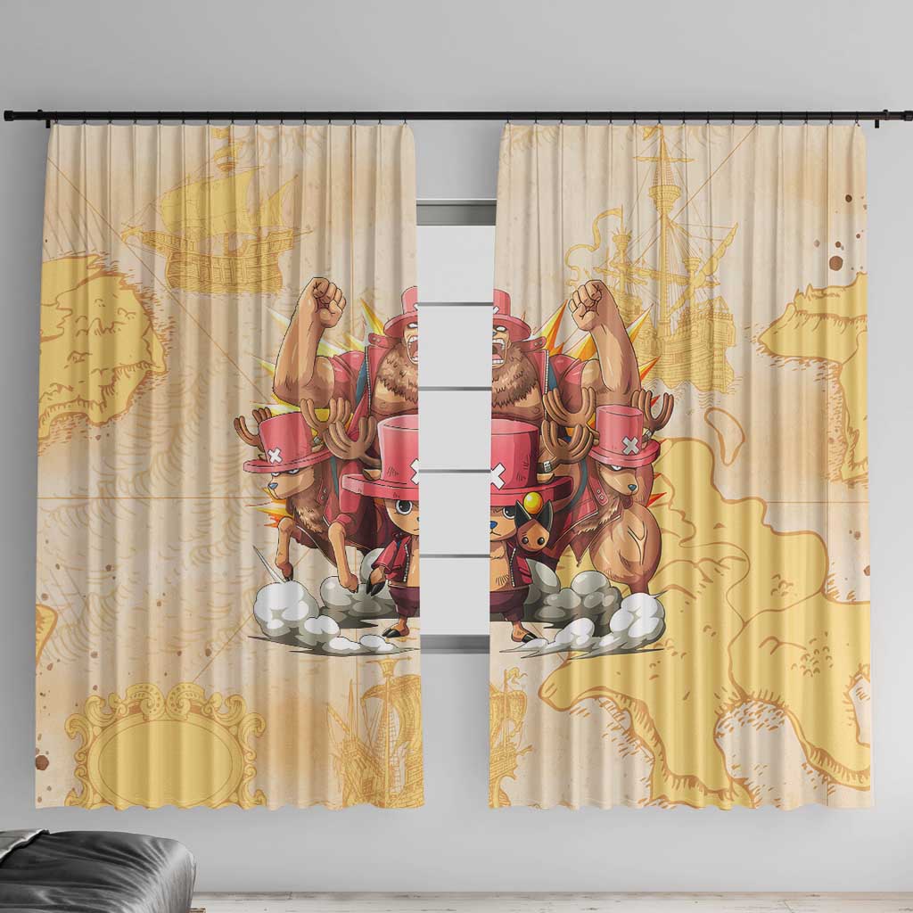 Tony Tony Chopper - One Piece Window Curtain Anime Style