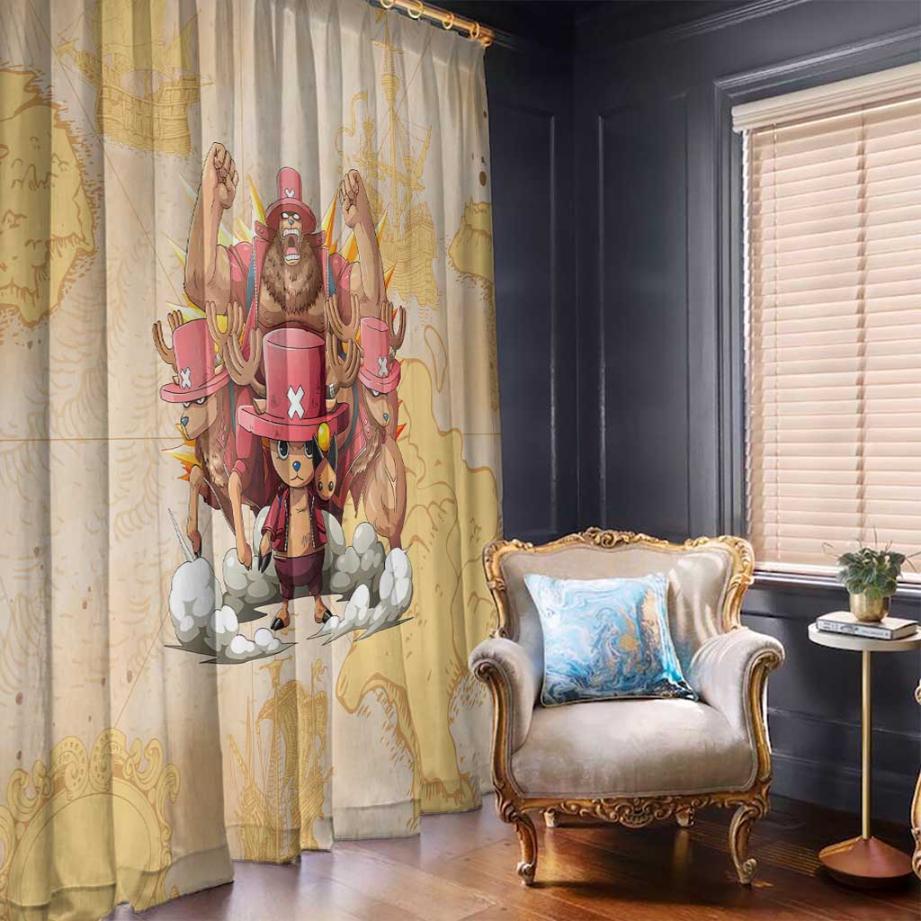 Tony Tony Chopper - One Piece Window Curtain Anime Style
