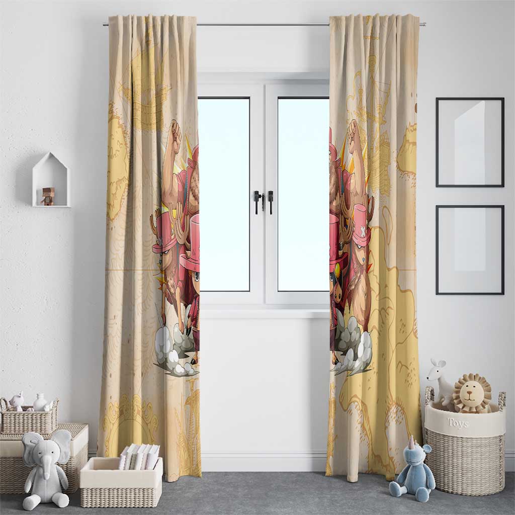 Tony Tony Chopper - One Piece Window Curtain Anime Style