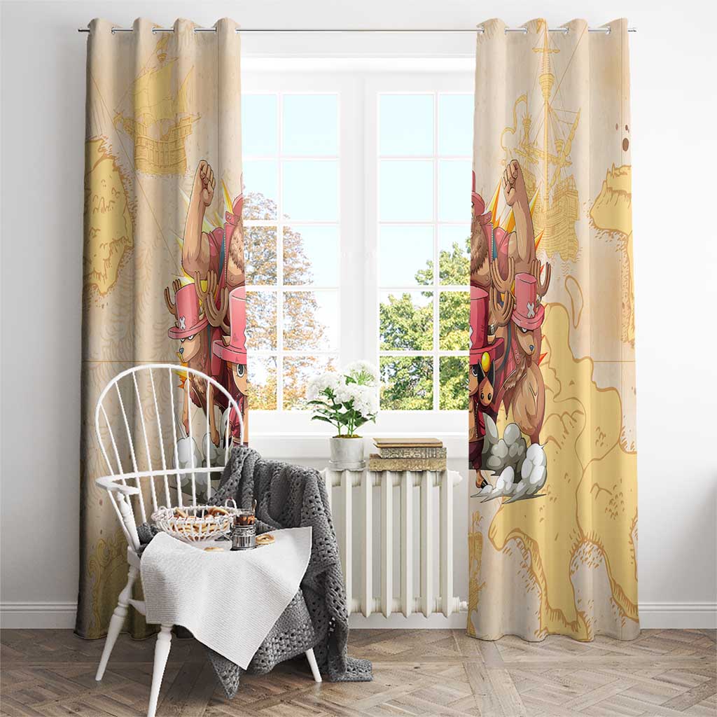 Tony Tony Chopper - One Piece Window Curtain Anime Style