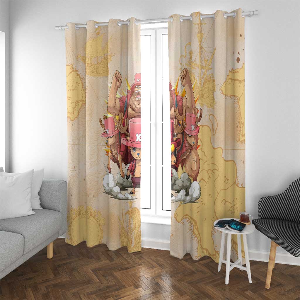 Tony Tony Chopper - One Piece Window Curtain Anime Style