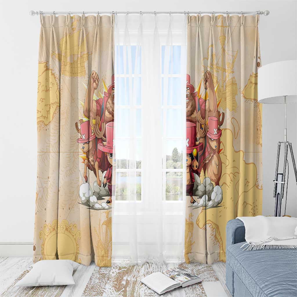 Tony Tony Chopper - One Piece Window Curtain Anime Style