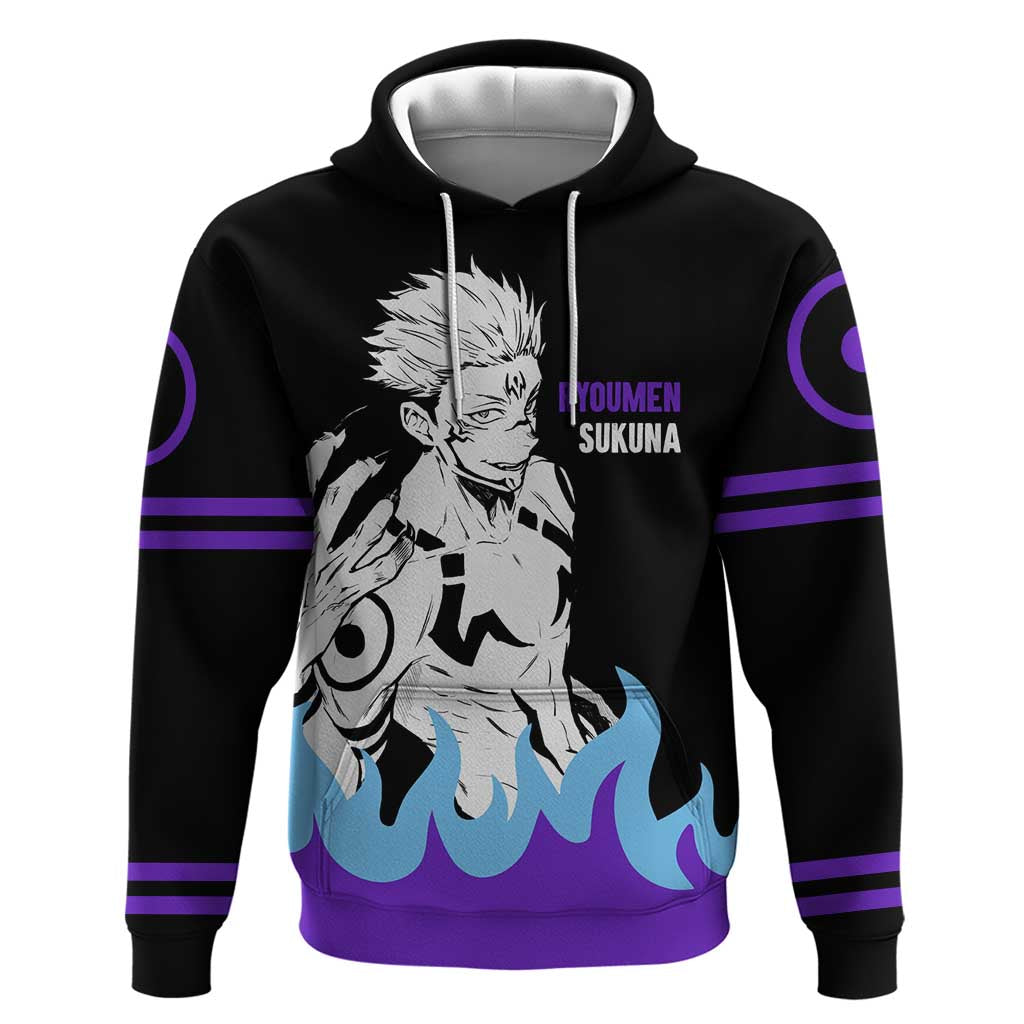 Ryoumen Sukuna - Jujutsu Kaisen Zip Hoodie Anime Style