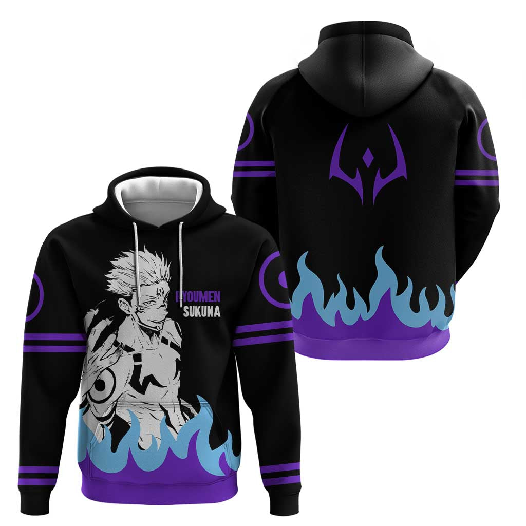 Ryoumen Sukuna - Jujutsu Kaisen Zip Hoodie Anime Style