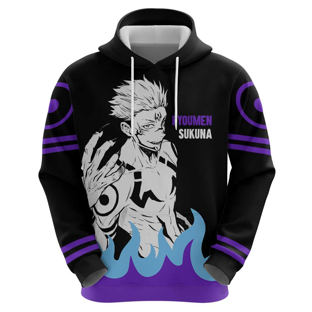 Ryoumen Sukuna - Jujutsu Kaisen Zip Hoodie Anime Style