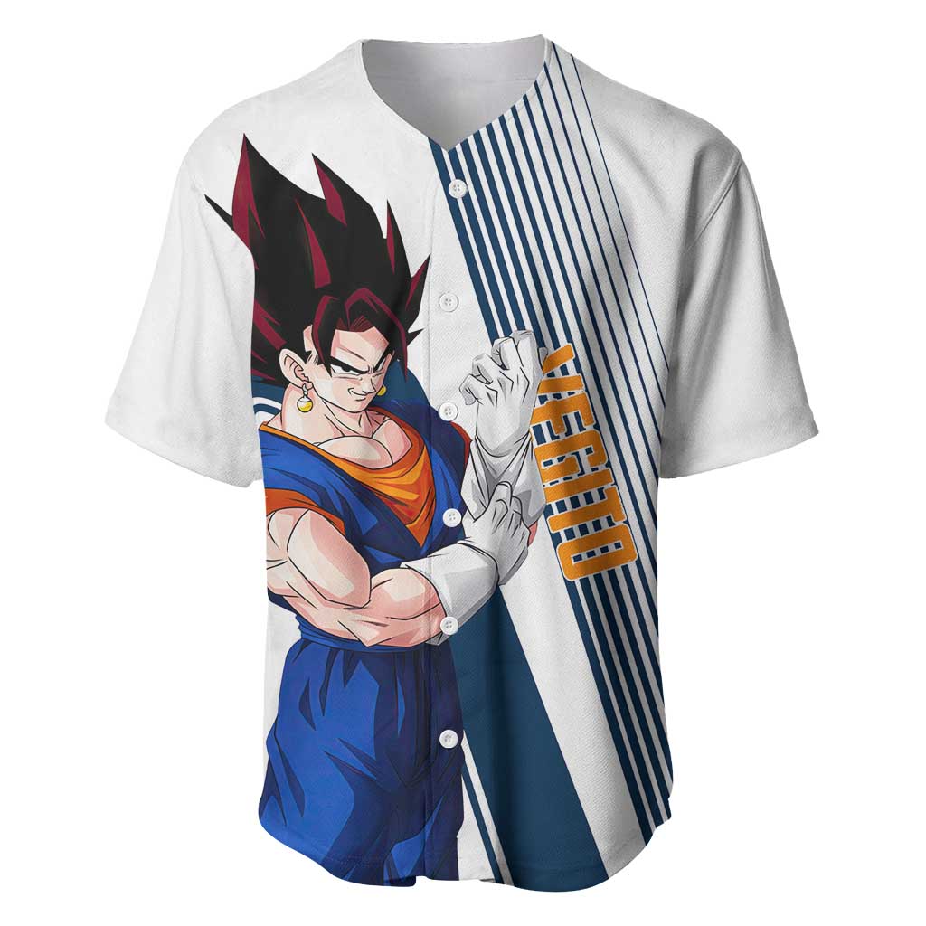 Vegito - Dragon Ball Baseball Jersey Anime Style