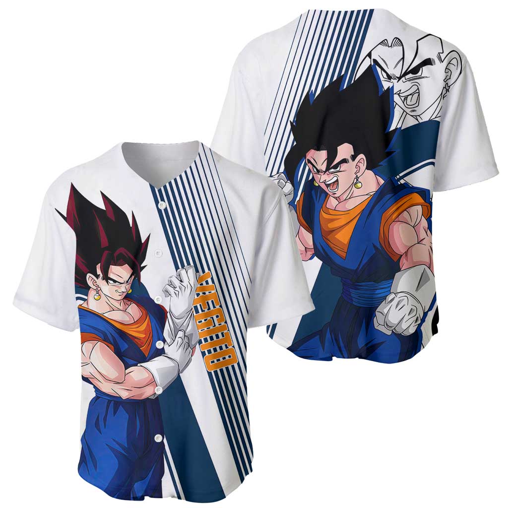 Vegito - Dragon Ball Baseball Jersey Anime Style