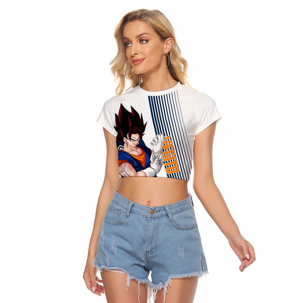 Vegito - Dragon Ball Raglan Cropped T Shirt Anime Style