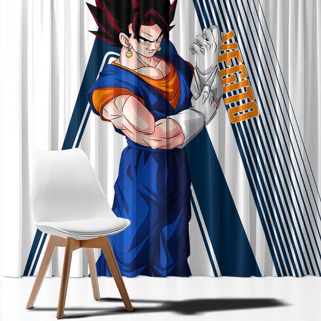 Vegito - Dragon Ball Window Curtain Anime Style