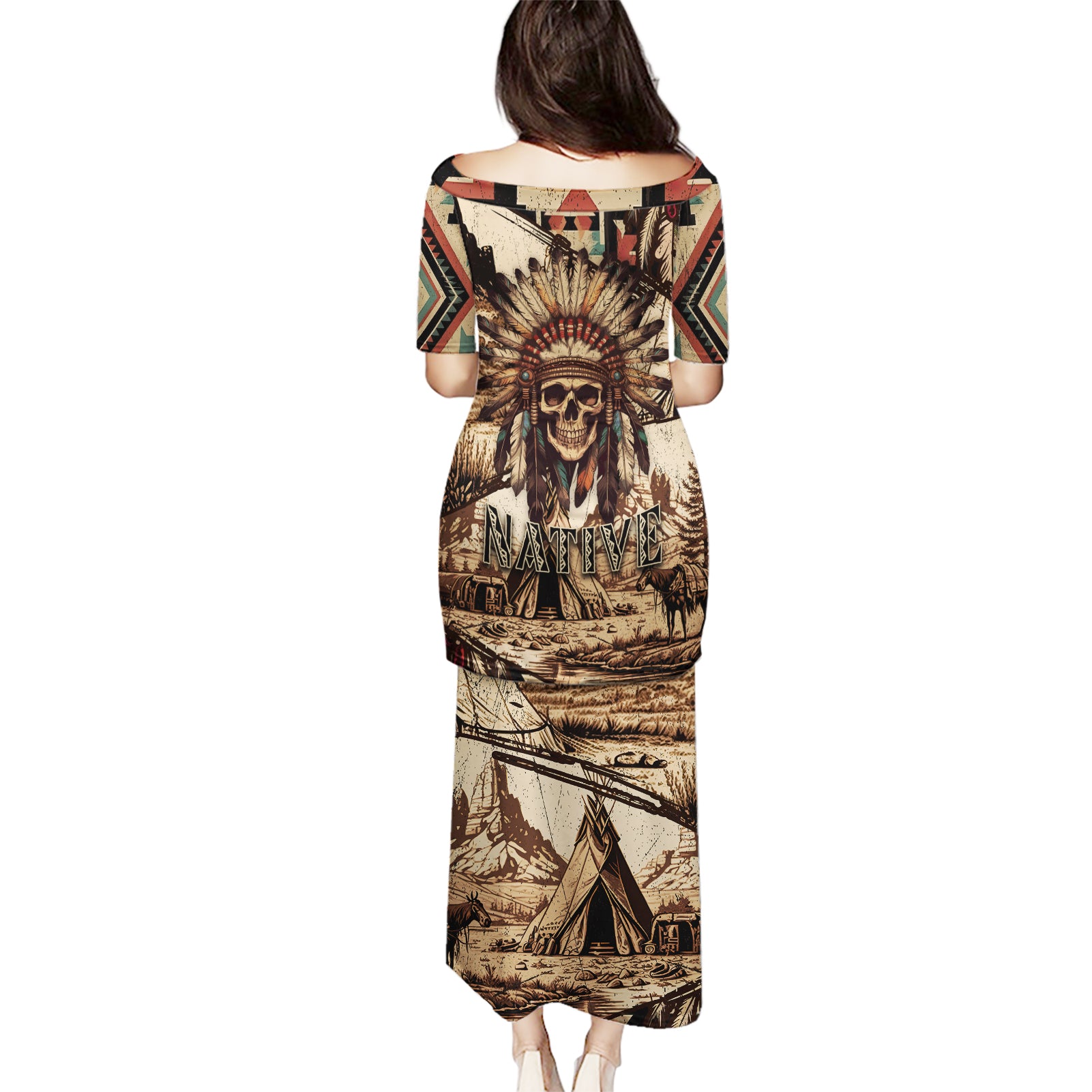 native-american-skull-puletasi-with-tribal-prints