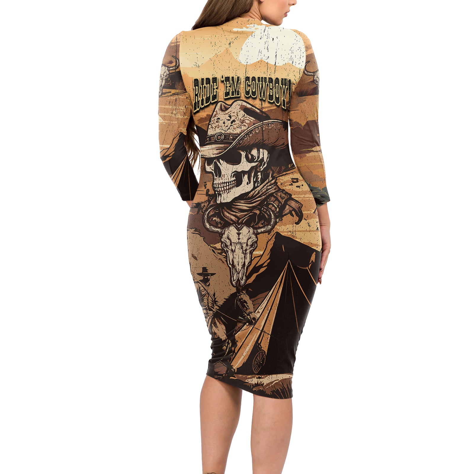 skull-cowboy-long-sleeve-bodycon-dress-rise-em-cowboy