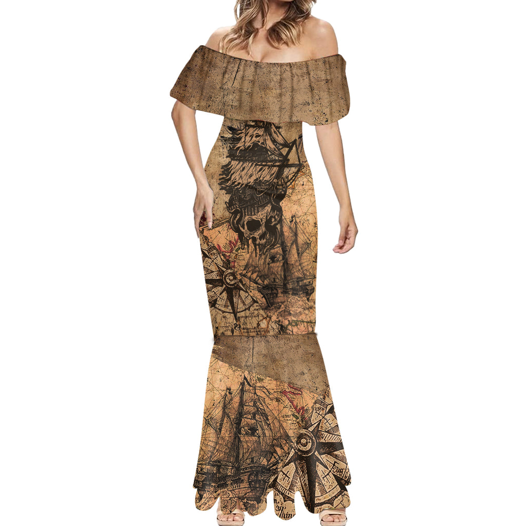 skull-pirate-mermaid-dress-revenge-vintage-style-art