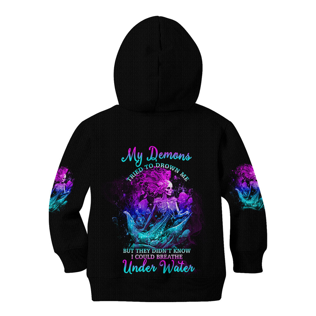 my-demons-tried-to-drown-me-mermaid-kid-hoodie