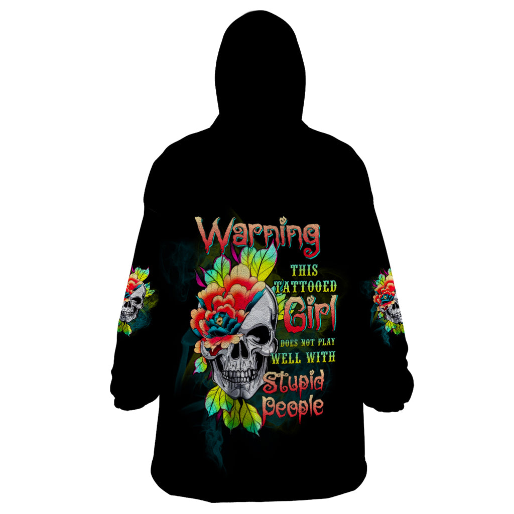 warning-this-tattooed-girl-flower-wearable-blanket-hoodie