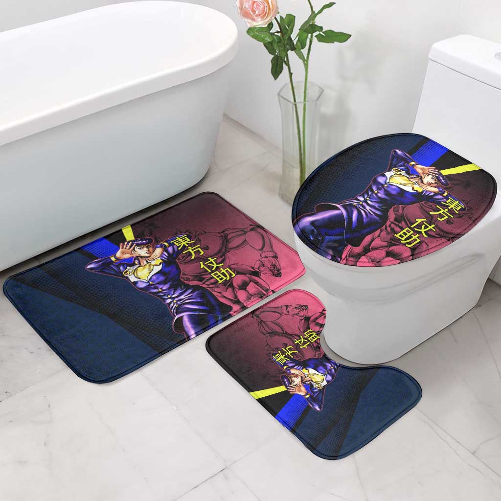 Josuke JoJo’s Bizarre Adventure Bathroom Set with Crazy Diamond Stand - The Mazicc