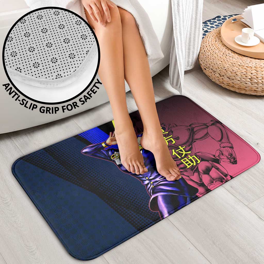 Josuke JoJo’s Bizarre Adventure Bathroom Set with Crazy Diamond Stand - The Mazicc