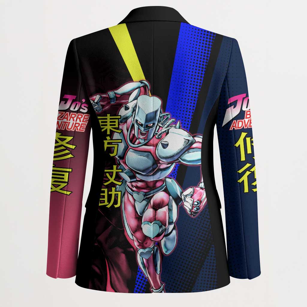 Josuke JoJo’s Bizarre Adventure Blazer with Crazy Diamond Stand - The Mazicc