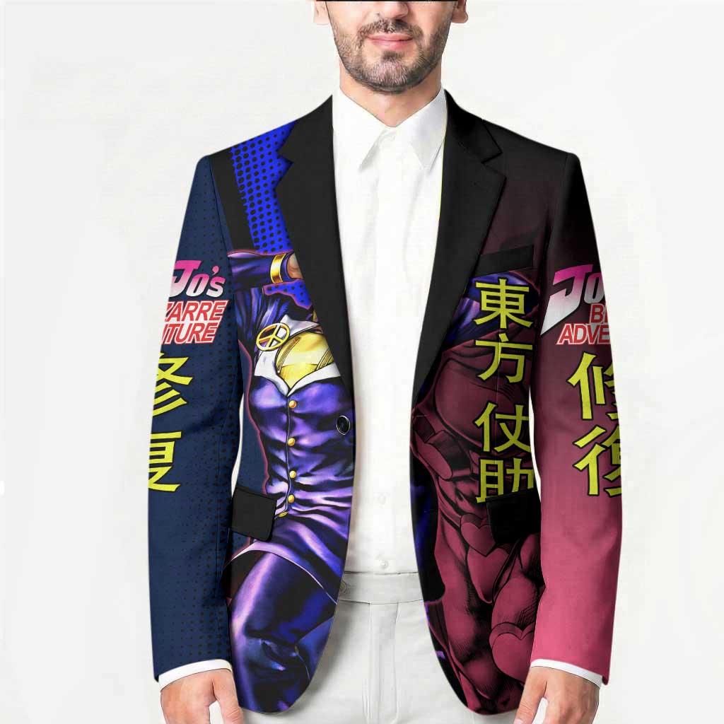 Josuke JoJo’s Bizarre Adventure Blazer with Crazy Diamond Stand - The Mazicc