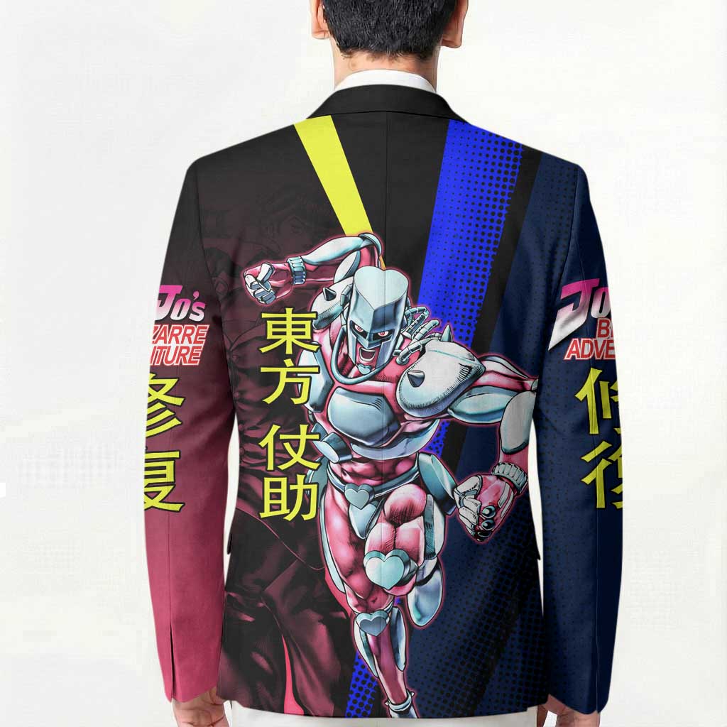 Josuke JoJo’s Bizarre Adventure Blazer with Crazy Diamond Stand - The Mazicc