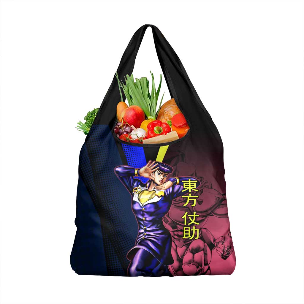 Josuke JoJo’s Bizarre Adventure Grocery Bag with Crazy Diamond Stand - The Mazicc