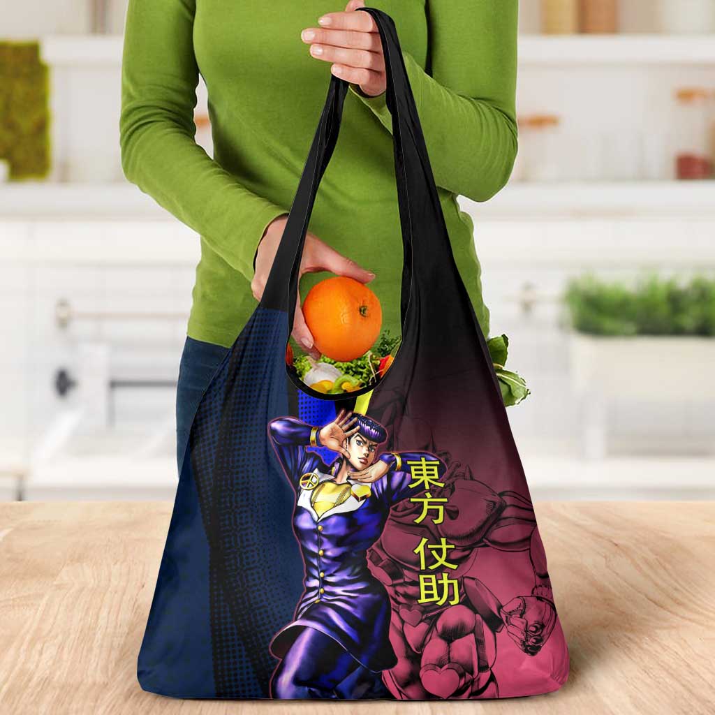 Josuke JoJo’s Bizarre Adventure Grocery Bag with Crazy Diamond Stand - The Mazicc