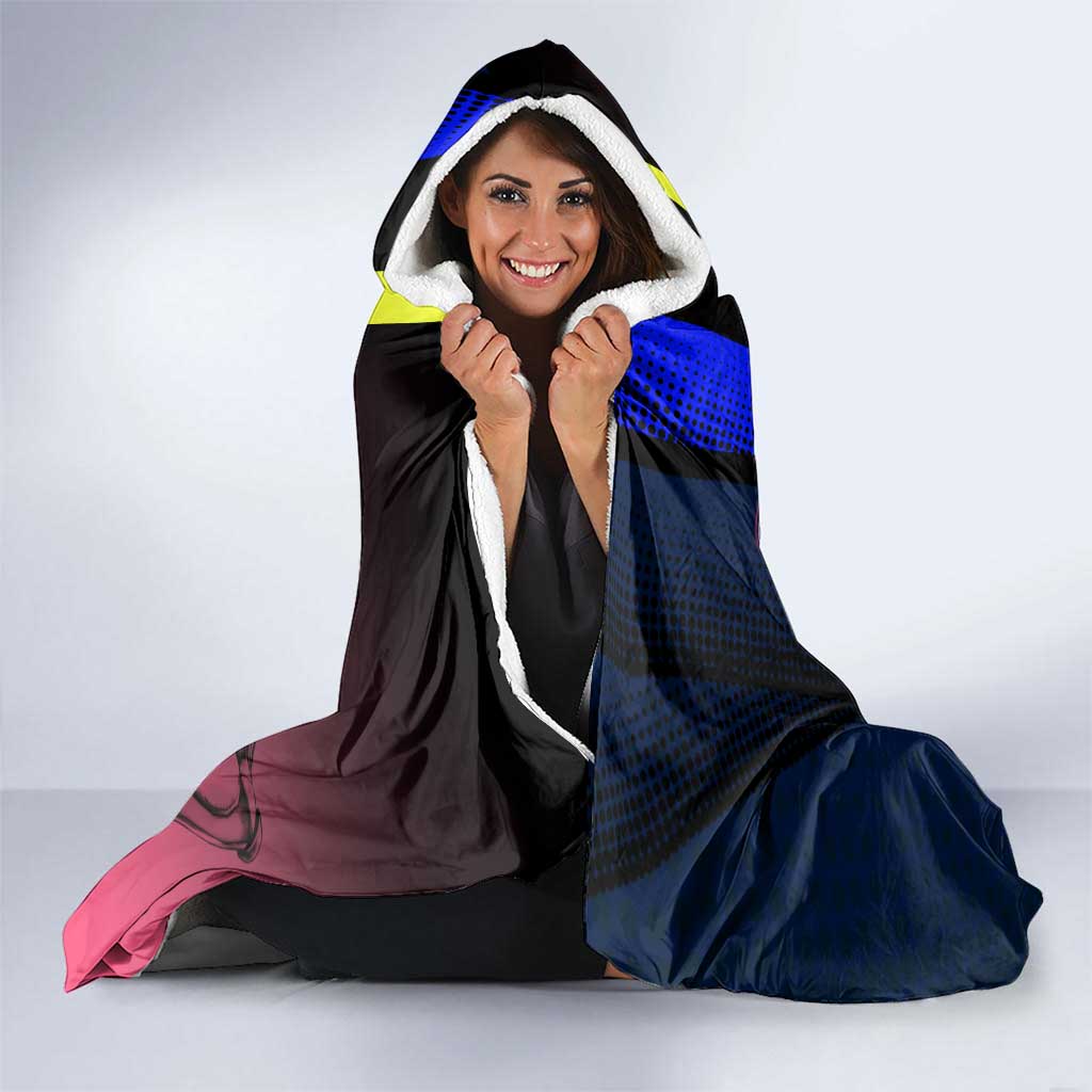 Josuke JoJo’s Bizarre Adventure Hooded Blanket with Crazy Diamond Stand - The Mazicc