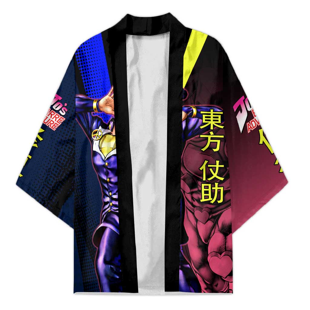 Josuke JoJo’s Bizarre Adventure Kimono with Crazy Diamond Stand - The Mazicc
