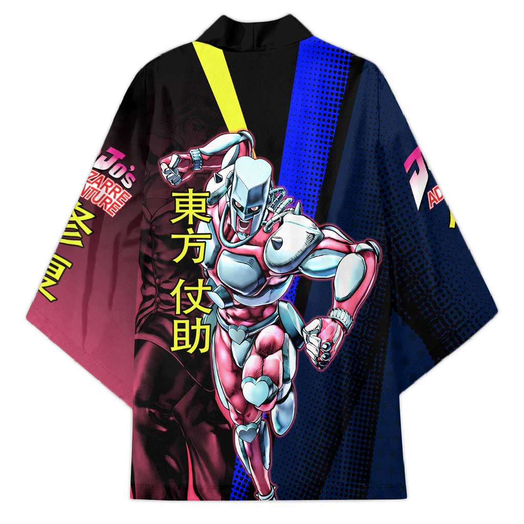Josuke JoJo’s Bizarre Adventure Kimono with Crazy Diamond Stand - The Mazicc