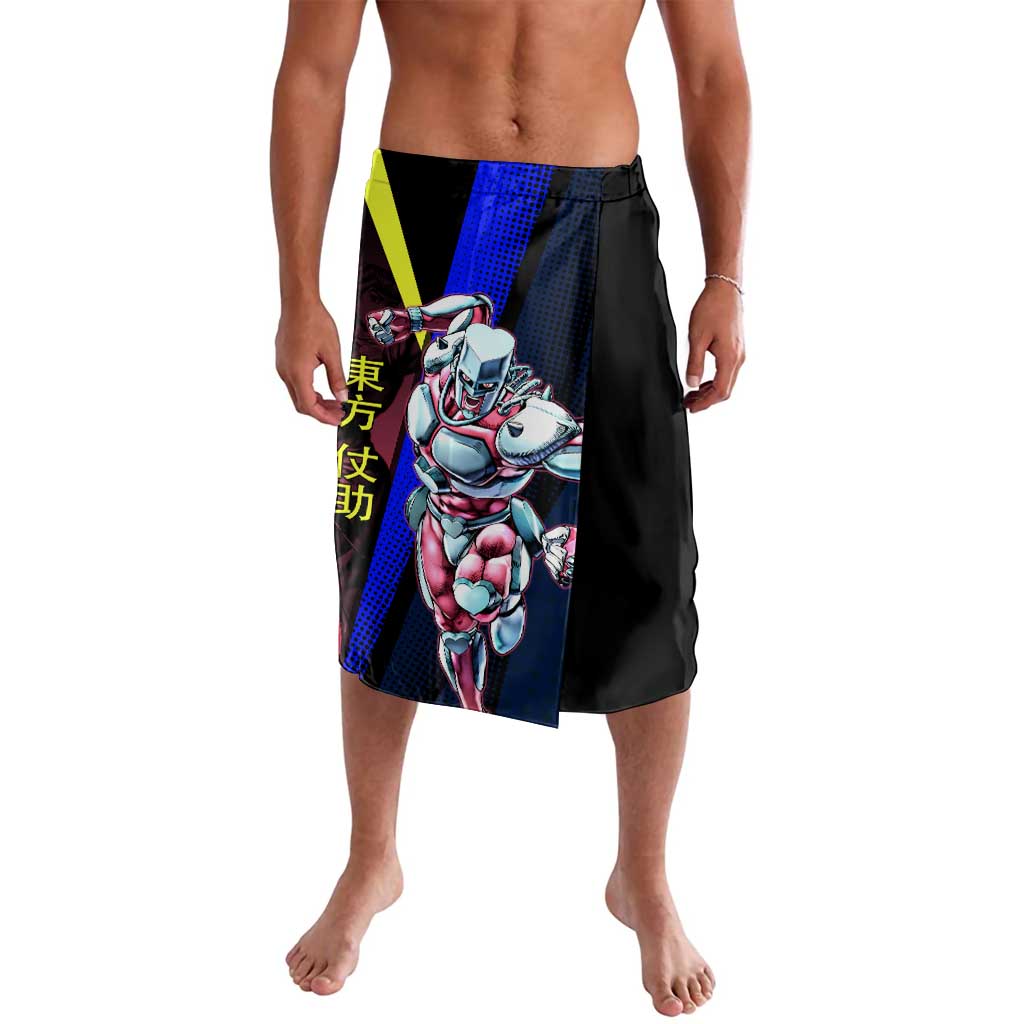 Josuke JoJo’s Bizarre Adventure Lavalava with Crazy Diamond Stand - The Mazicc