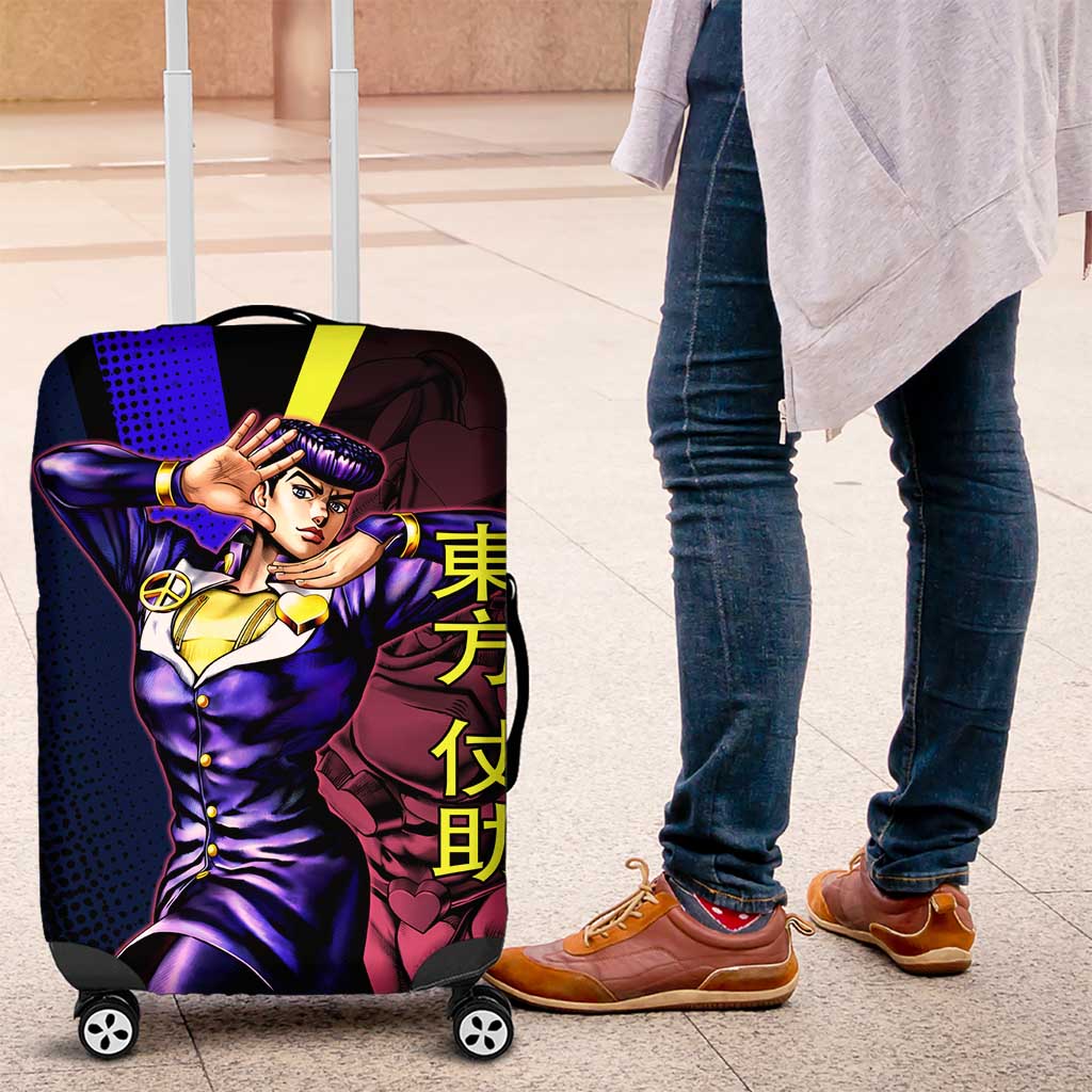 Josuke JoJo’s Bizarre Adventure Luggage Cover with Crazy Diamond Stand - The Mazicc