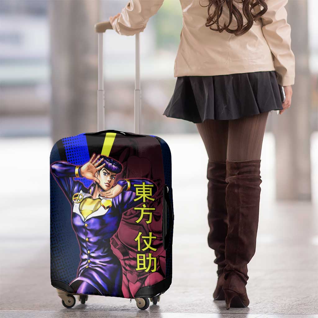 Josuke JoJo’s Bizarre Adventure Luggage Cover with Crazy Diamond Stand - The Mazicc