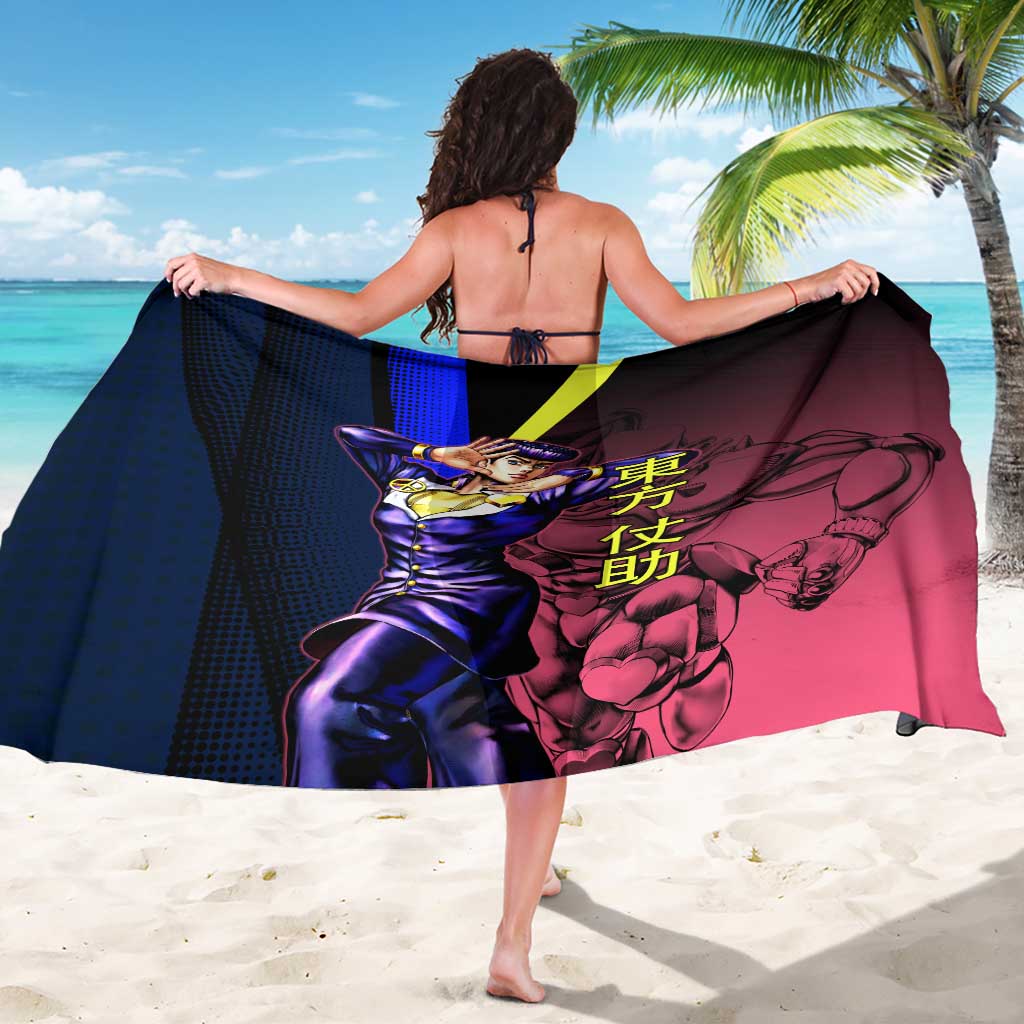 Josuke JoJo’s Bizarre Adventure Sarong with Crazy Diamond Stand - The Mazicc