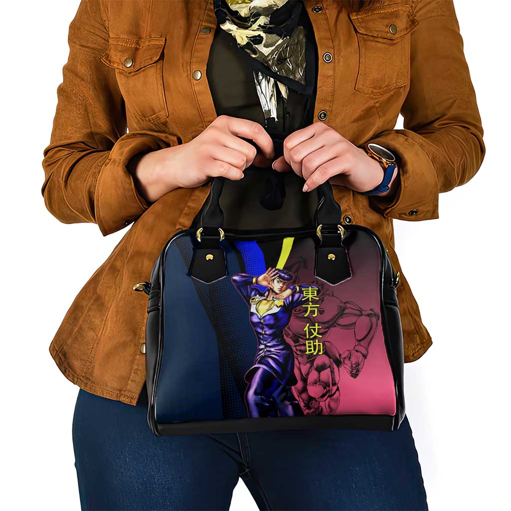 Josuke JoJo’s Bizarre Adventure Shoulder Handbag with Crazy Diamond Stand - The Mazicc