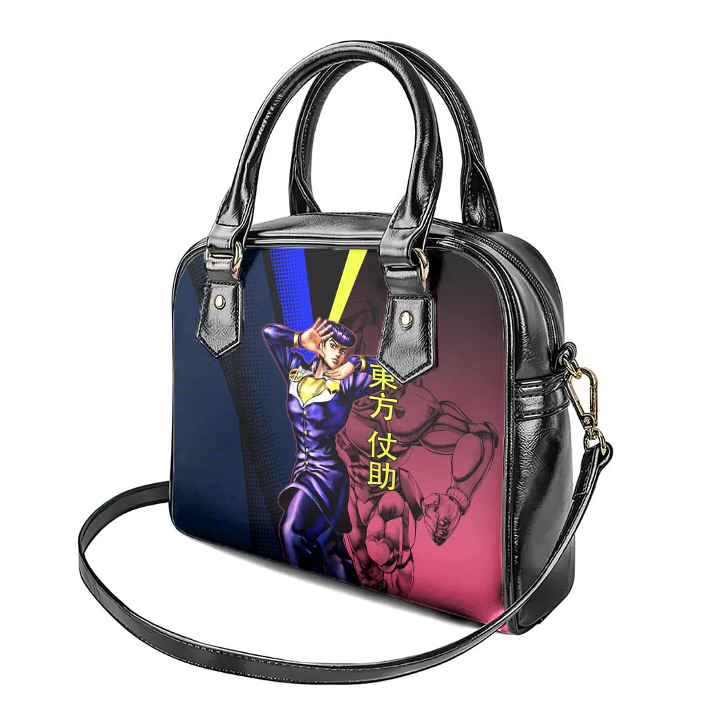 Josuke JoJo’s Bizarre Adventure Shoulder Handbag with Crazy Diamond Stand - The Mazicc