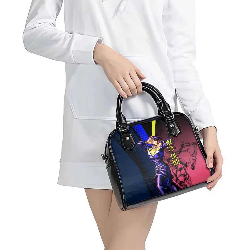 Josuke JoJo’s Bizarre Adventure Shoulder Handbag with Crazy Diamond Stand - The Mazicc