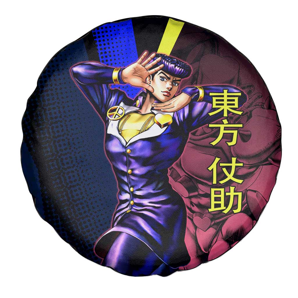 Josuke JoJo’s Bizarre Adventure Spare Tire Cover with Crazy Diamond Stand - The Mazicc