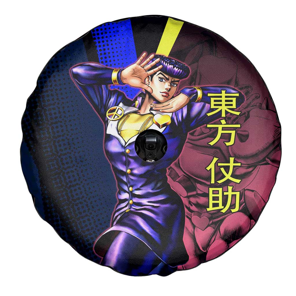 Josuke JoJo’s Bizarre Adventure Spare Tire Cover with Crazy Diamond Stand - The Mazicc