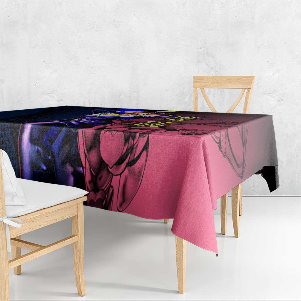 Josuke JoJo’s Bizarre Adventure Tablecloth with Crazy Diamond Stand - The Mazicc