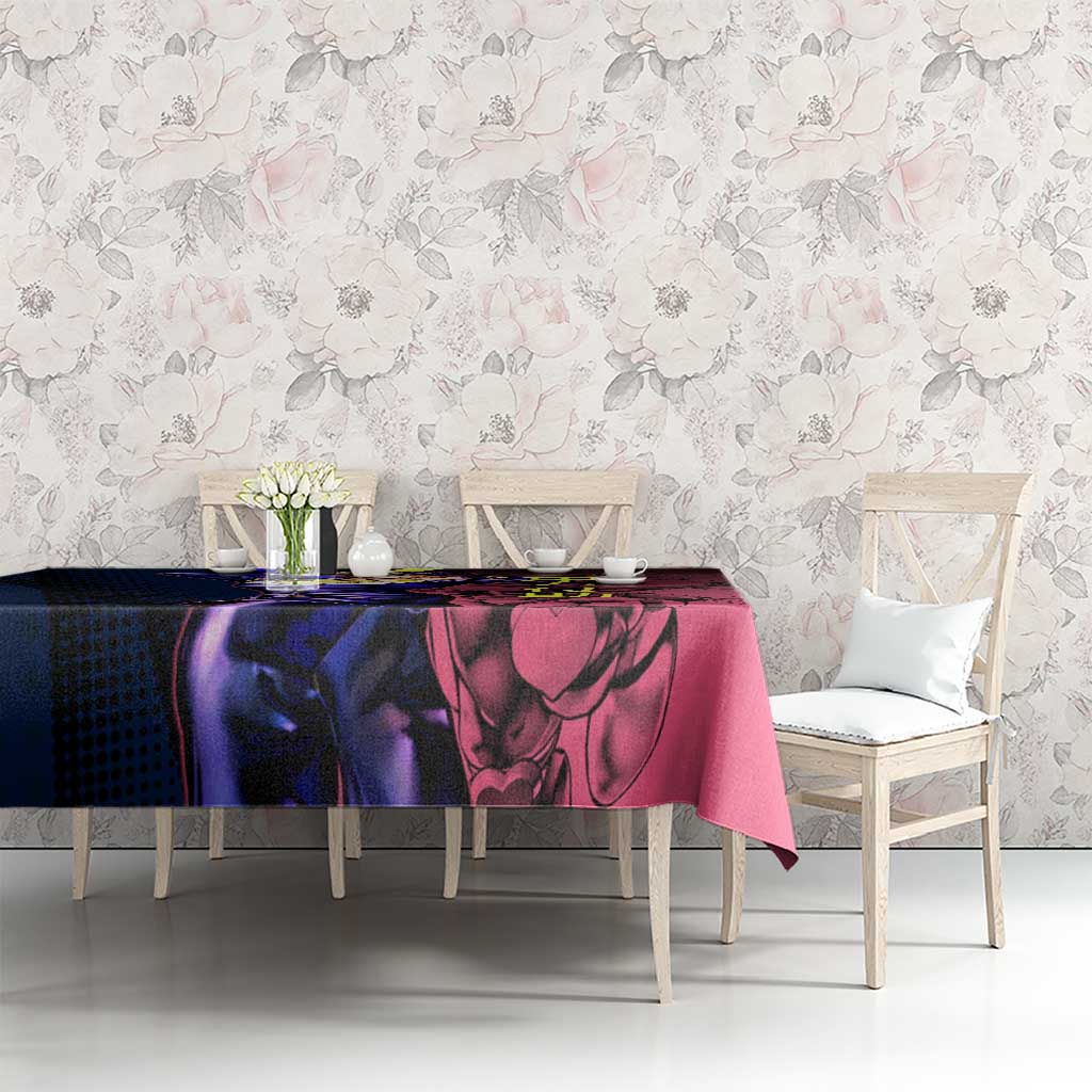 Josuke JoJo’s Bizarre Adventure Tablecloth with Crazy Diamond Stand - The Mazicc