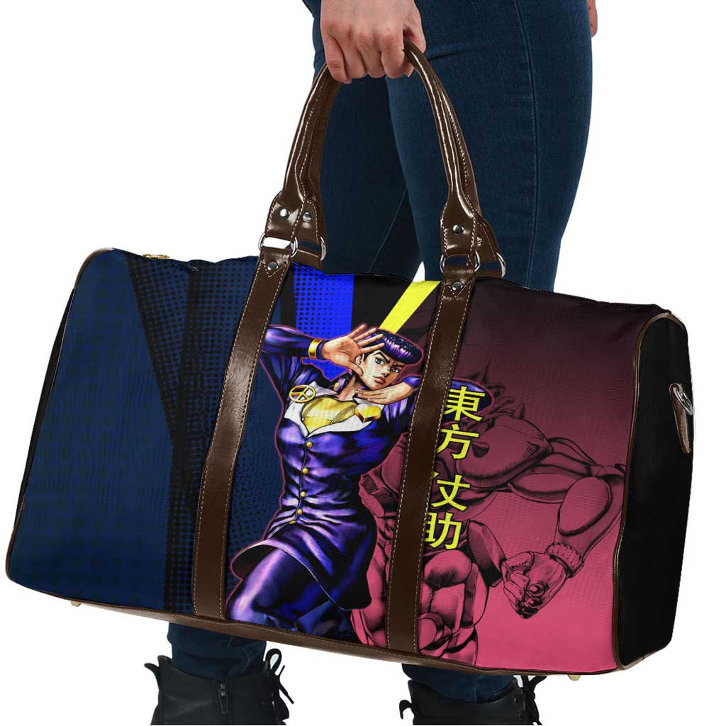 Josuke JoJo’s Bizarre Adventure Travel Bag with Crazy Diamond Stand - The Mazicc