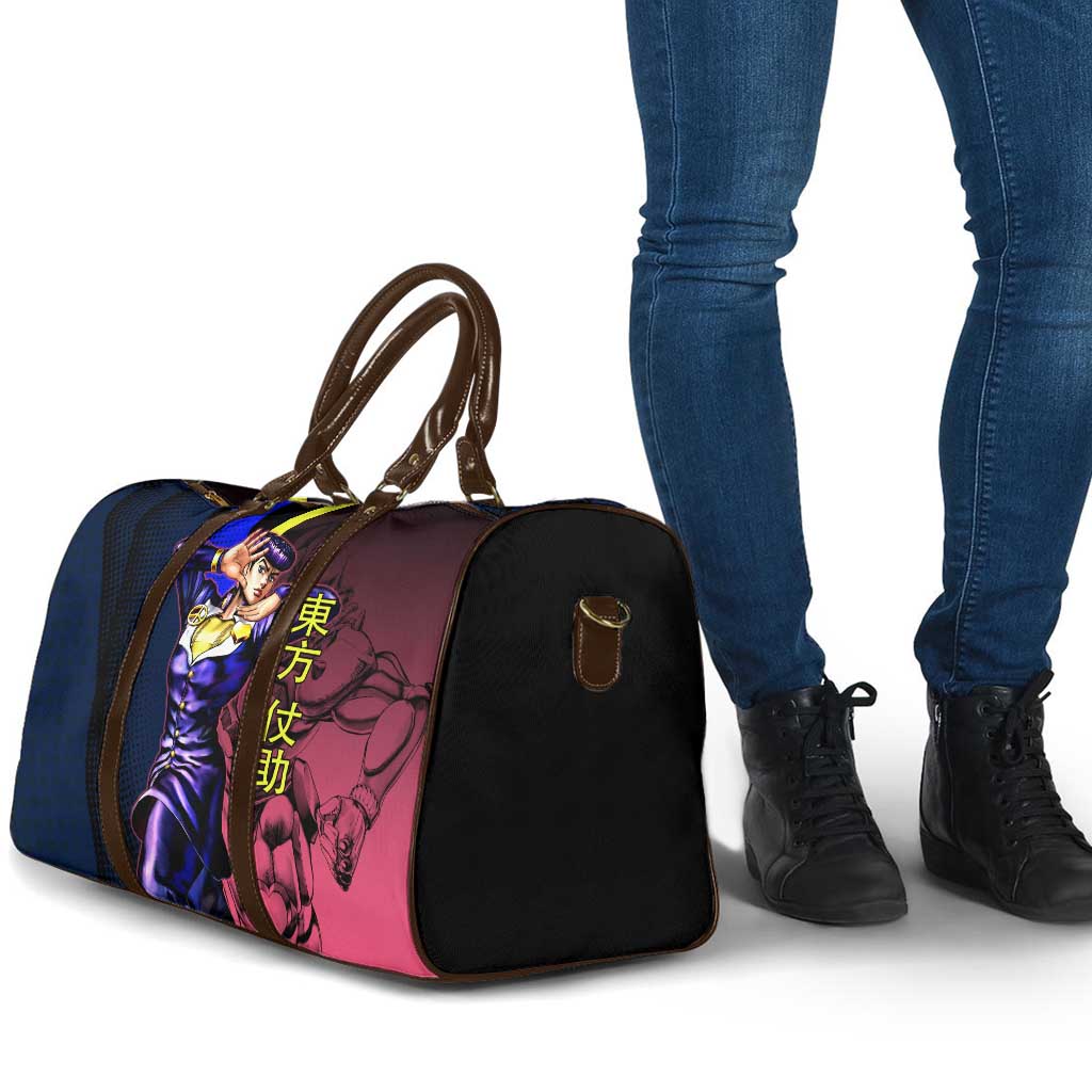 Josuke JoJo’s Bizarre Adventure Travel Bag with Crazy Diamond Stand - The Mazicc