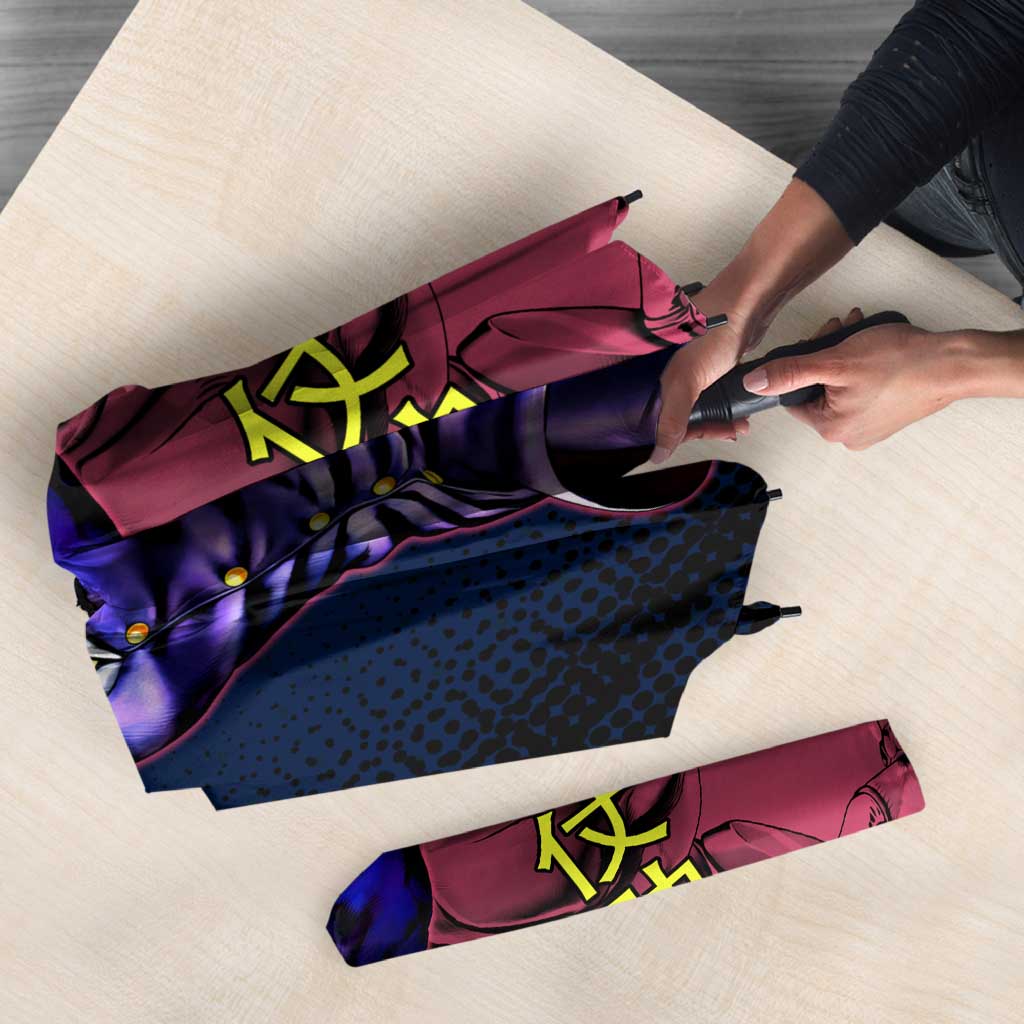 Josuke JoJo’s Bizarre Adventure Umbrella with Crazy Diamond Stand - The Mazicc