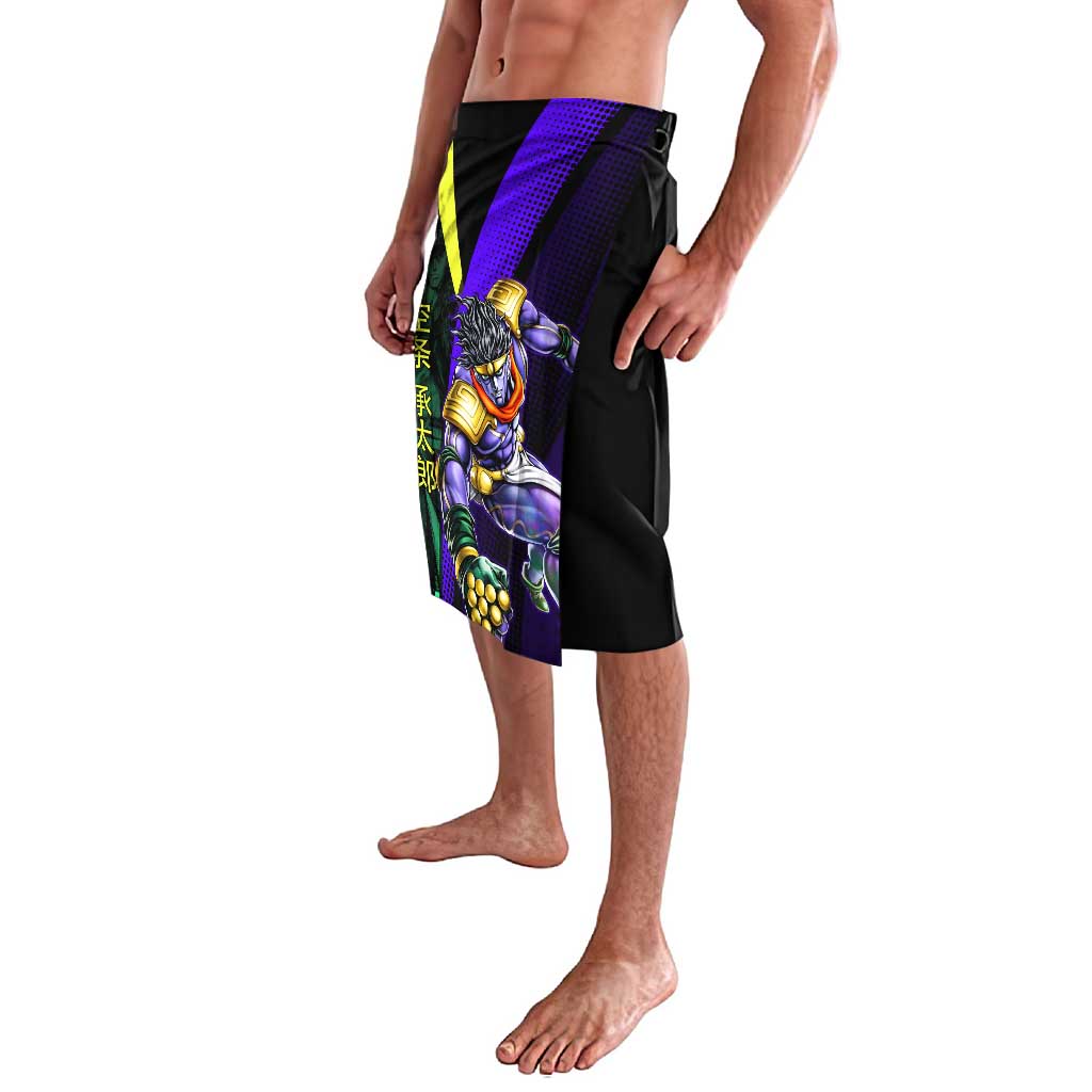 Jotaro Kujo JoJo’s Bizarre Adventure Lavalava with Star Platinum Stand and Bold - The Mazicc