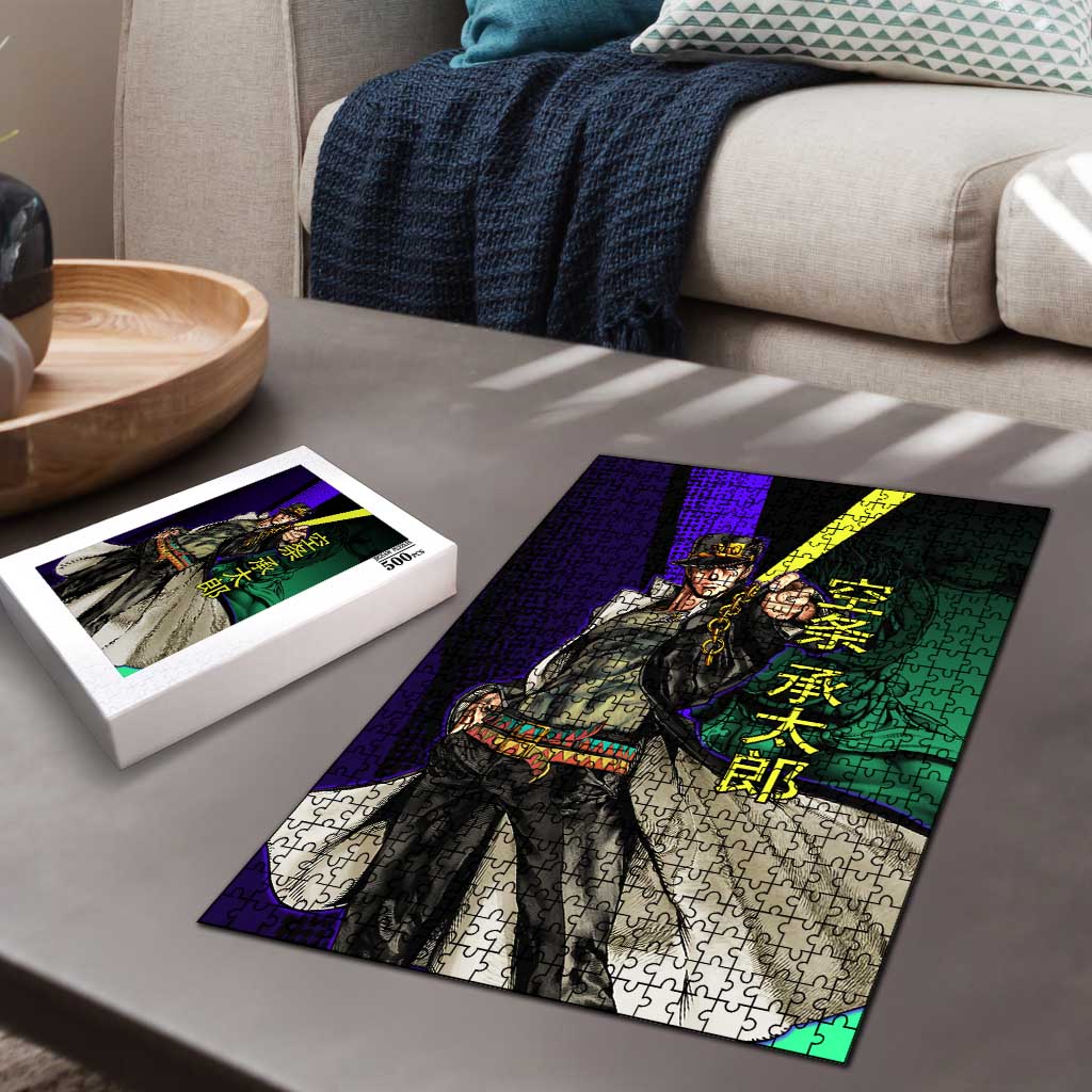 Jotaro Kujo JoJo’s Bizarre Adventure Puzzle with Star Platinum Stand and Bold - The Mazicc