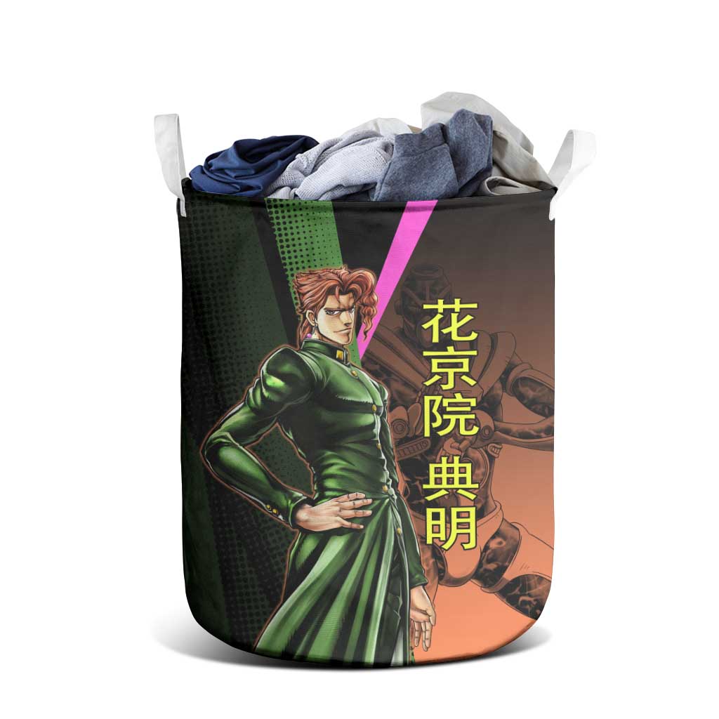 Noriaki Kakyoin JoJo’s Bizarre Adventure Laundry Basket with Hierophant Green Stand - The Mazicc