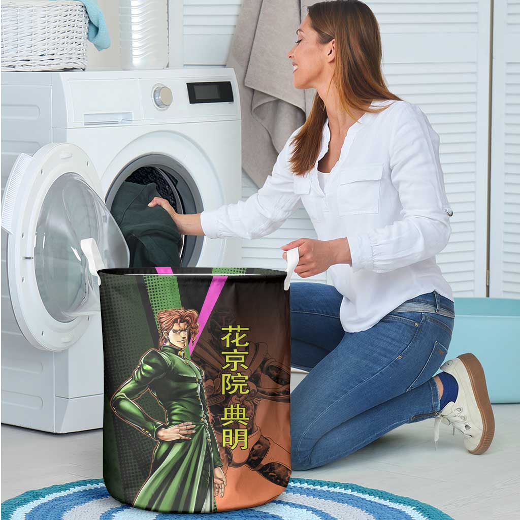 Noriaki Kakyoin JoJo’s Bizarre Adventure Laundry Basket with Hierophant Green Stand - The Mazicc