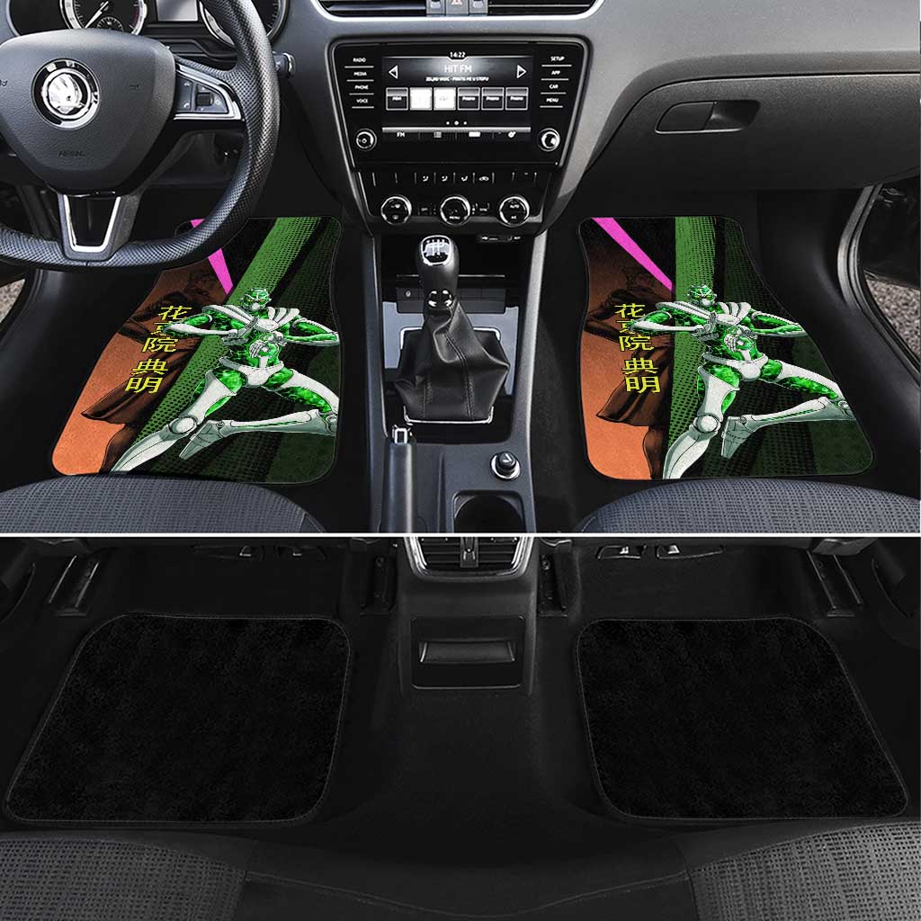 Noriaki Kakyoin JoJo’s Bizarre Adventure Car Mats with Hierophant Green Stand - The Mazicc