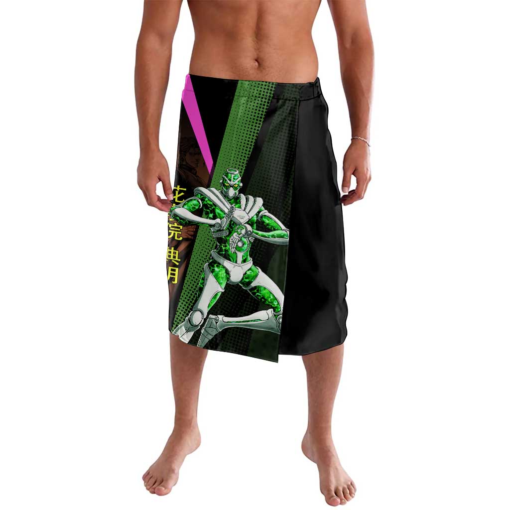 Noriaki Kakyoin JoJo’s Bizarre Adventure Lavalava with Hierophant Green Stand - The Mazicc