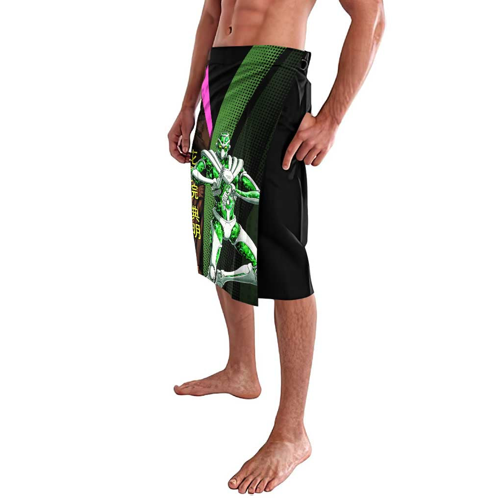 Noriaki Kakyoin JoJo’s Bizarre Adventure Lavalava with Hierophant Green Stand - The Mazicc