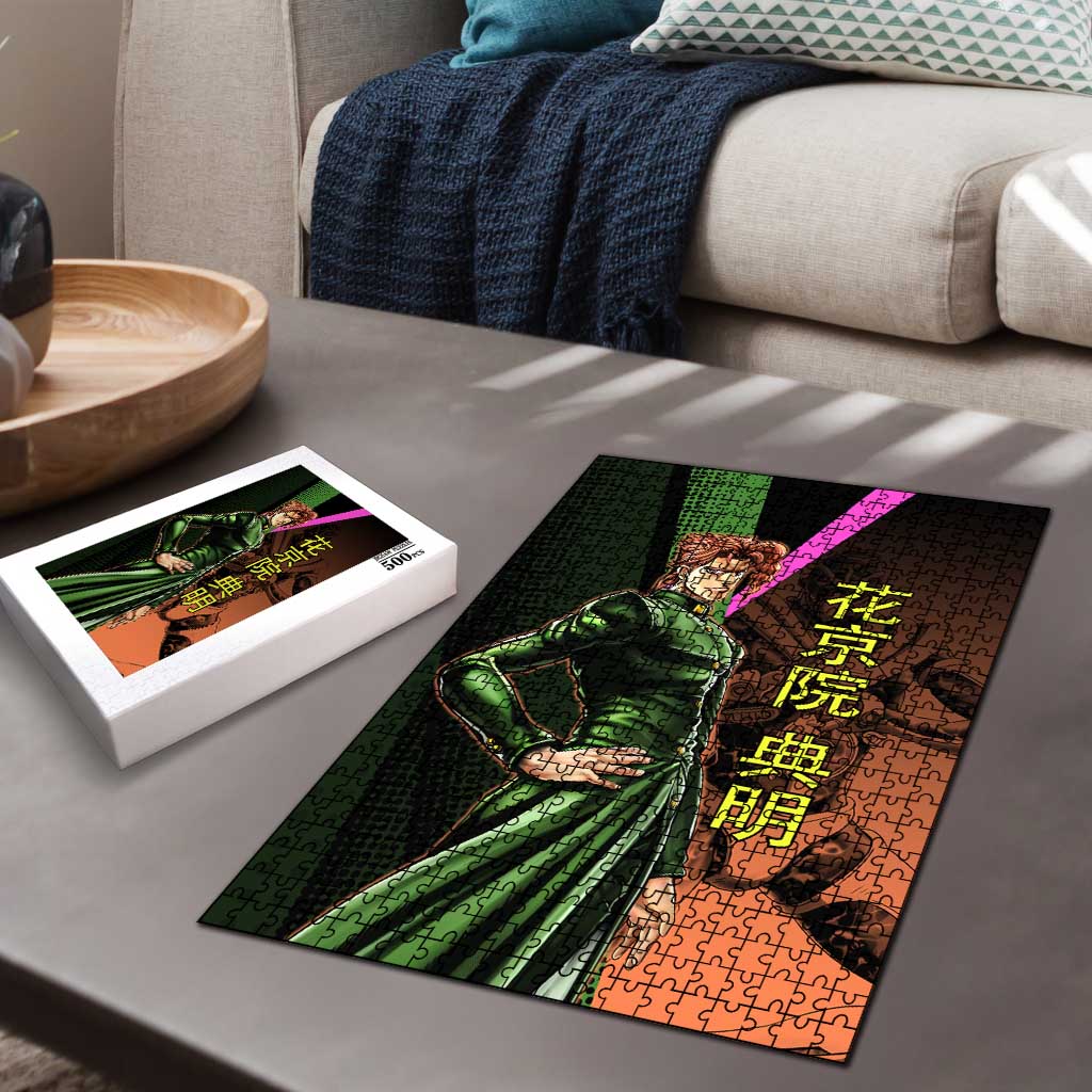 Noriaki Kakyoin JoJo’s Bizarre Adventure Puzzle with Hierophant Green Stand - The Mazicc